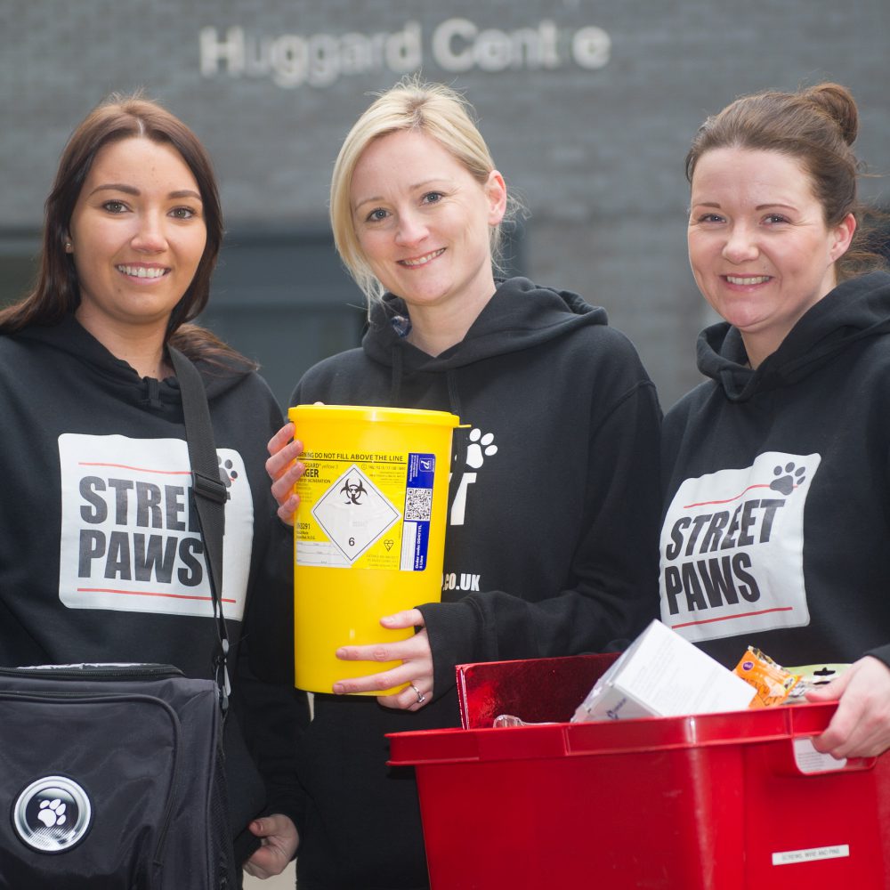 Vet team lends a paw for dogs belonging to the homeless