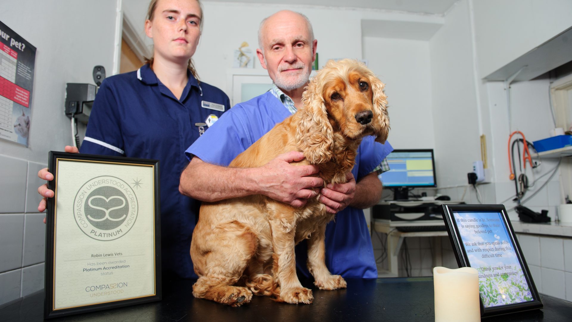 Vet practice helping clients deal with saddest part of owning a pet