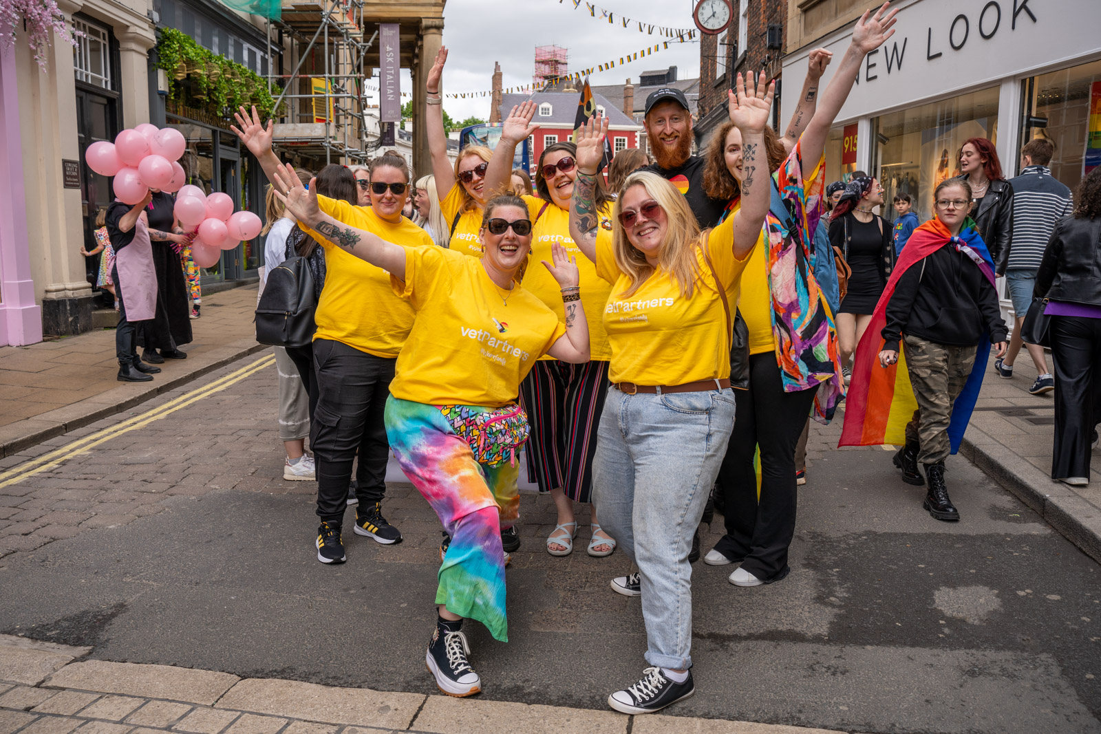VetPartners colleagues unite to celebrate York Pride