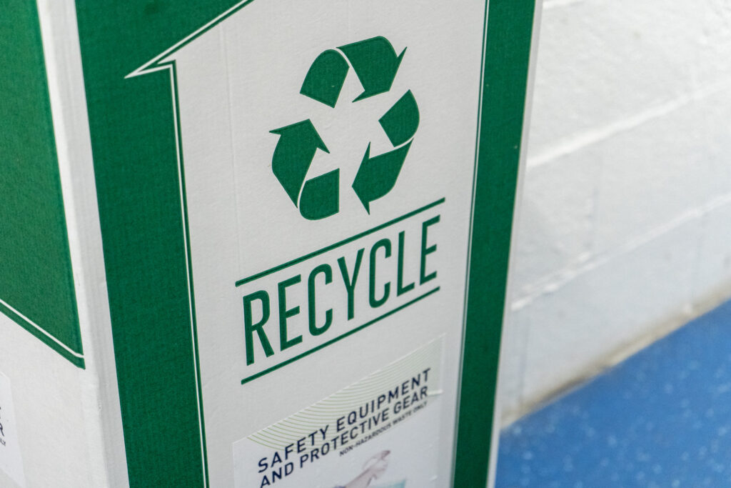 recycle station at vetpartners