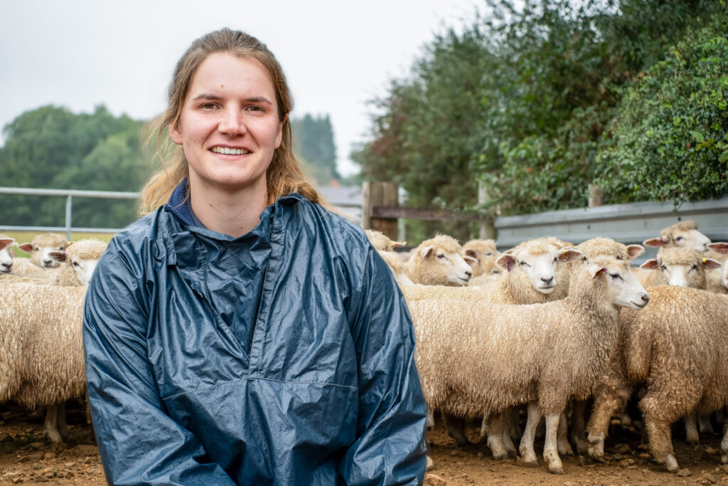 Farm vet Gina is loving the flock star life!