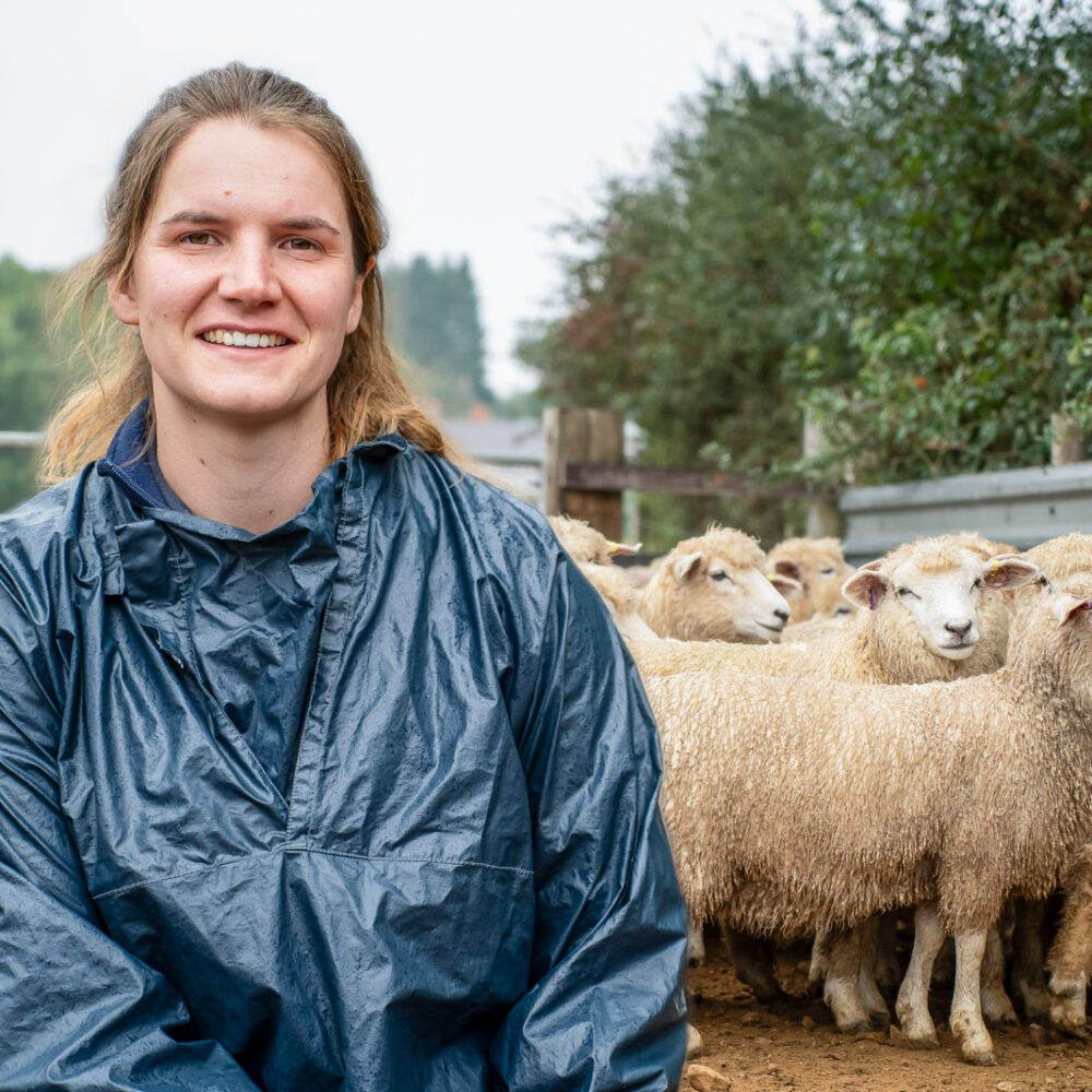 Farm vet Gina is loving the flock star life!